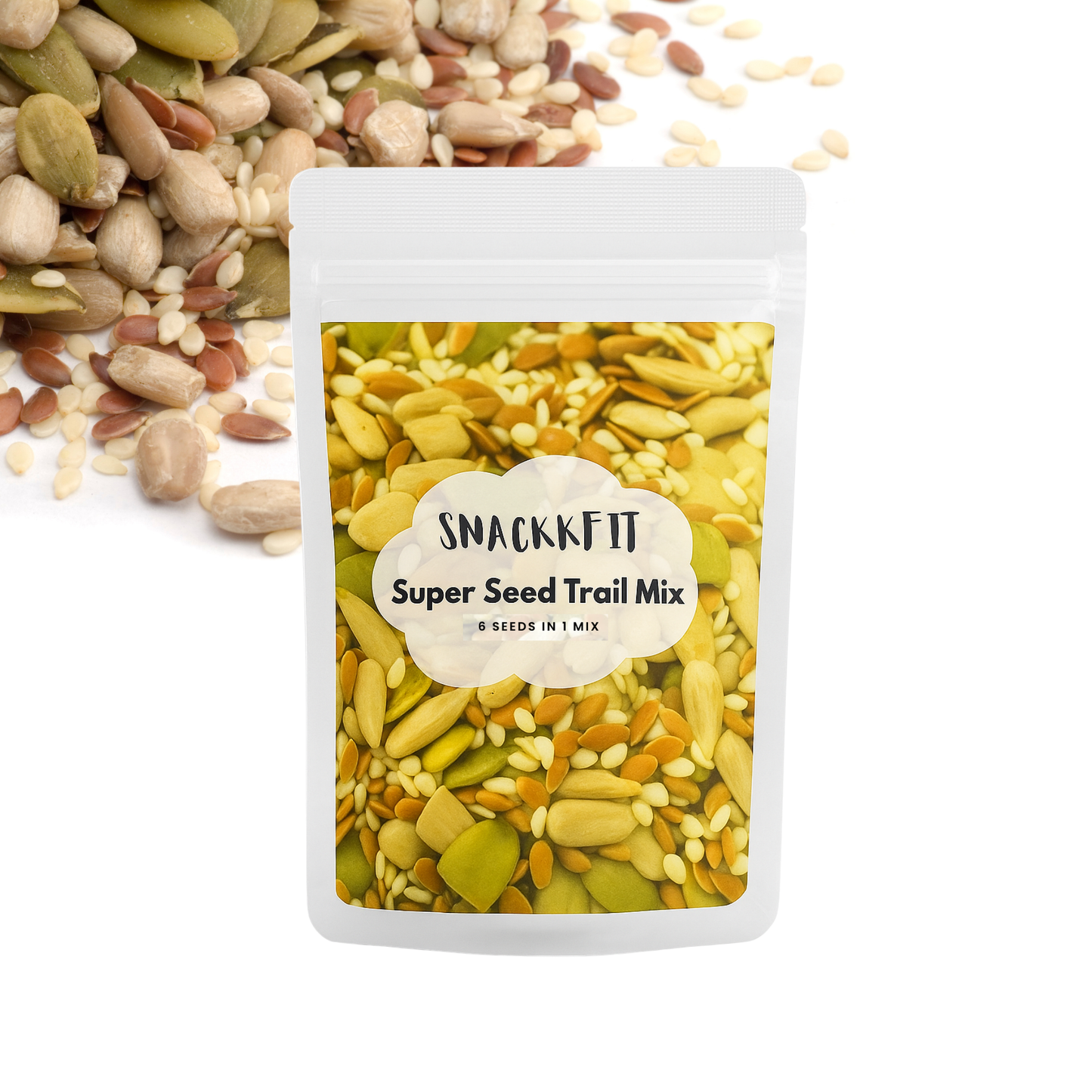 Snackkfit 6-in-1 Super Seed Mix – Protein Rich | Omega-3 | 100% Natural