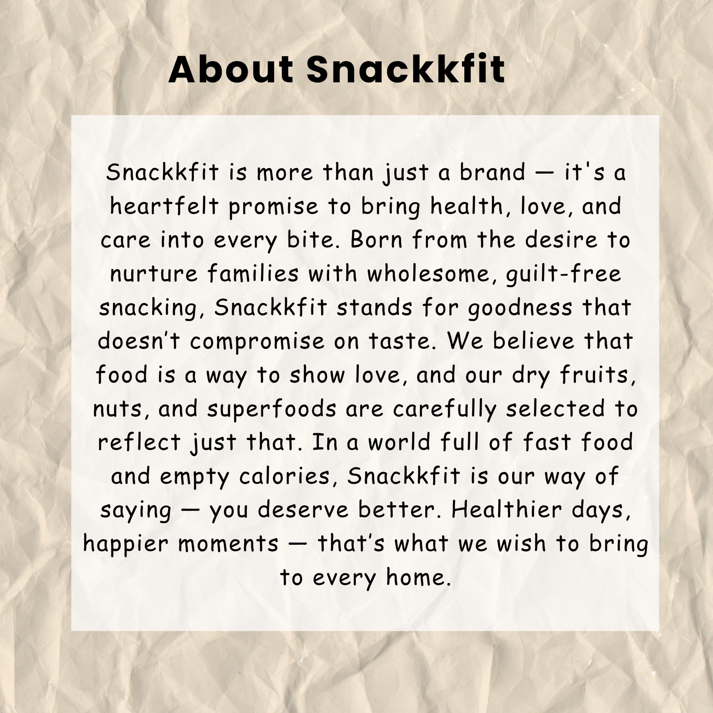 Snackkfit Salted & Roasted Cashews | Crunchy, Handpicked Kaju | Protein-Rich, Slow Roasted | No Artificial Colors, Flavors, or Preservatives
