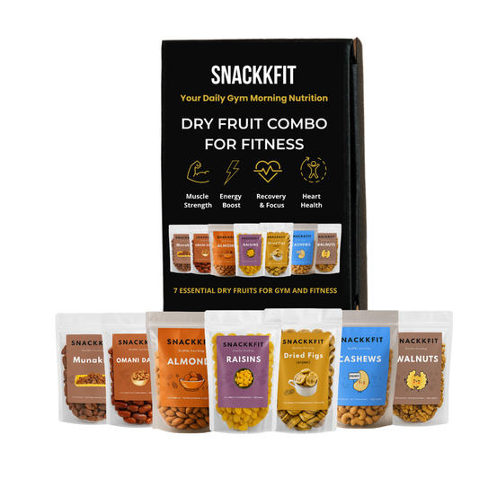 Snackkfit Dry Fruit Combo for Fitness - 10/20/30 day packs